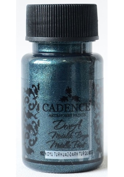 142 Koyu Turkuaz Dora Metalik Boya 50Ml Cc N11.2317