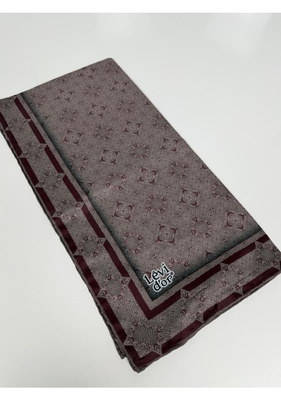 Levidor Lotus Desen Eşarp - 06104 Vizon,bordo-15