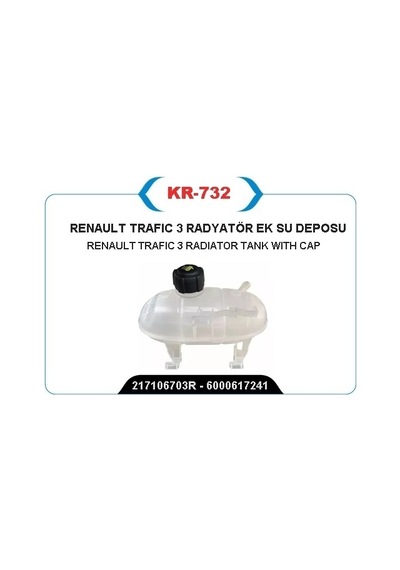 Kaya 732 Radyatör Ek Deposu Kapaklı Trafic Iıı 15 1.6dcı 217106703r