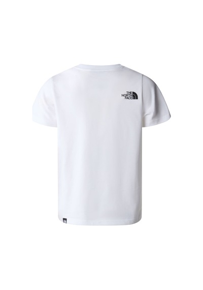 The North Face Teen Sımple Dome Regular Ss Tee Genç Tişört Nf0a87t4fn41 Beyaz