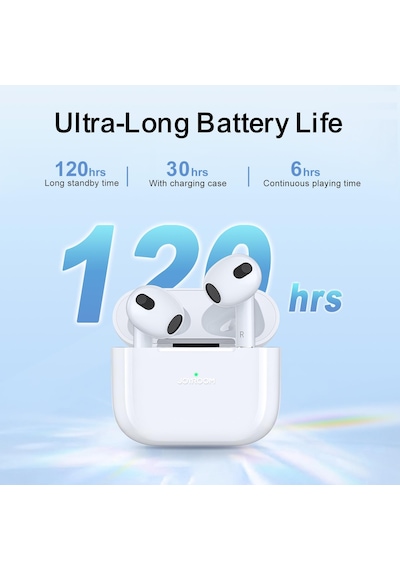Joyroom JR-T03S Plus Airbuds 3.Nesil TWS Bluetooth Kulak İçi Kulaklık