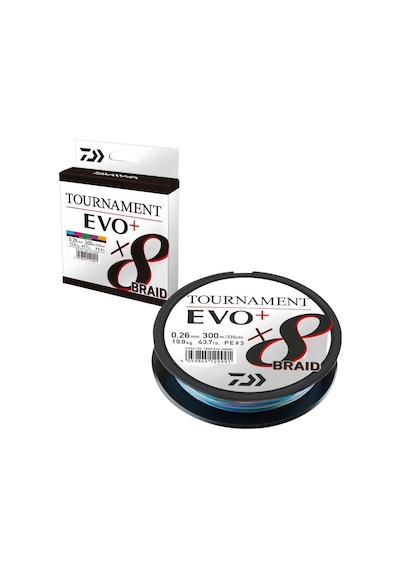 Daiwa Tournament Evo+ 8B Multicolor Ip Misina (300M)