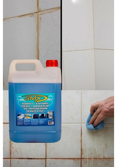 Smx Banyo Fayans Derz Temizleyici 5 L + Mikrofiber Bez