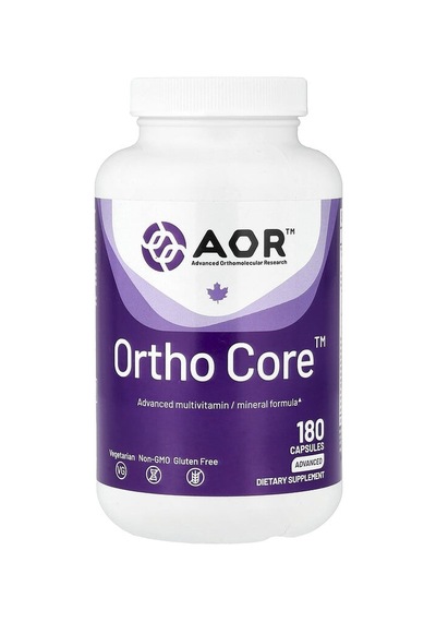 Advanced Orthomolecular Research Aor, Ortho Core , 180 Capsules