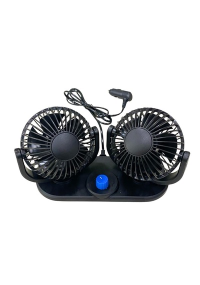 24 Volt Vantilatör Torpido Üstü Çift Başlı 4 İnç Çift Devre Fan