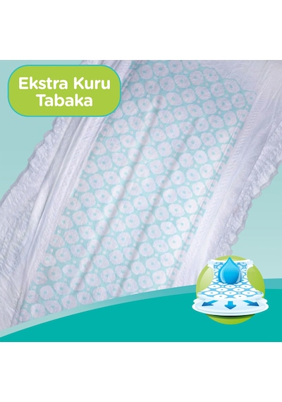 Prima Aktif Bebek 3 Beden Midi Bebek Bezi 62 Adet