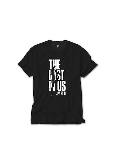 The last of Us Ellie Gamers Siyah Tişört Siyah