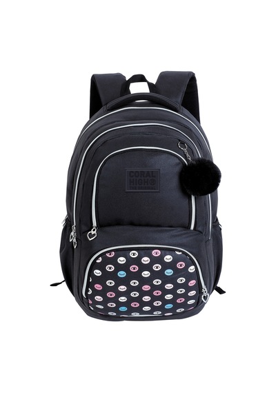 Coral High Desenli Okul Sırt Çantası 24468 Açık Bej