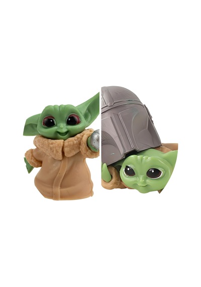 The Mandalorian Baby Yoda Grogu Bebek Yoda Aksiyon Figür Oyuncak Seti 3 Yoda Figürü Bir Arada Set D