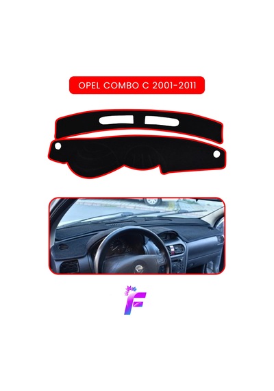 Opel Combo 2001-2011 Uyumlu Torpido Örtüsü Çatlama Ve Isıya Karşı Tam Koruma Oto Aksesuar T33