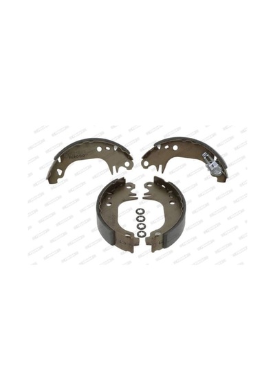 FERODO FSB188 Arka Fren Balatası Pabuçlu 106 Saxo Olcu:180×30 Abssız