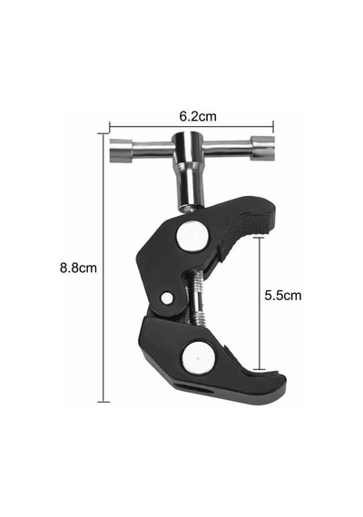Oem Marka Clp01 Süper Kelepçe Siyah