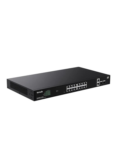 Tenda Teg2220p-16-250w 16ge Poe Port 250w , 2x Uplink, 2xsfp Cloud Yönetilebilir