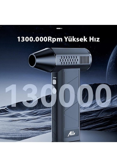 Coofbe 130000 Rpm 160w Ultra Hızlı Hava Üfleme Makinası Turbo Fan Su İtici Üfleme Cihazı Hava Üfleyici