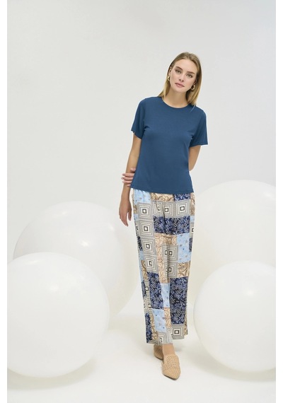 Sevim 21298 Kadın Pantolon Takım Lacivert