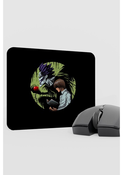 Death Note Anime V5 - 22x18 Gaming Kauçuk Kaymaz Taban Mouse Pad Fare Altlığı