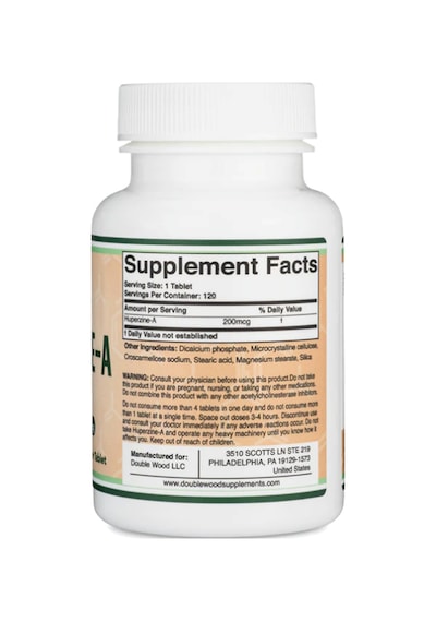 Double Wood Huperzine A 200mcg 120 Tablet.abd Menşei 3938