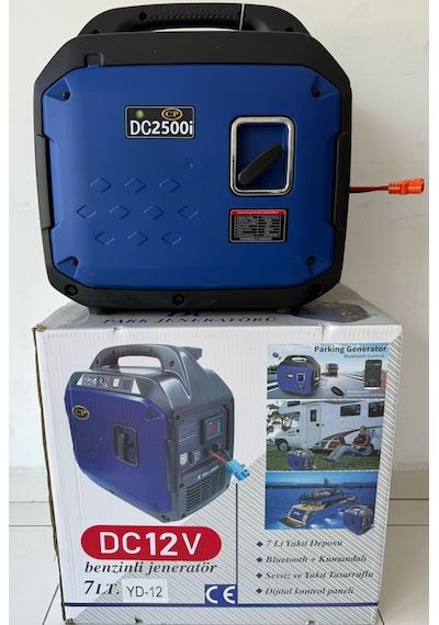 Obus Karavan 12v Dc Jeneratör 12v 1800w Benzinli Sessiz 130a