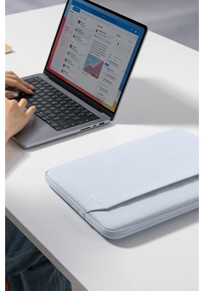 Light Serisi A18 13" Sis Mavisi Notebook Kılıfı Mavi