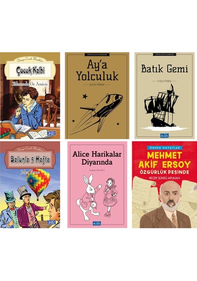 Mehmet Akif Ersoy Özgürlük Peşinde Otraokul 6 Kitap Set