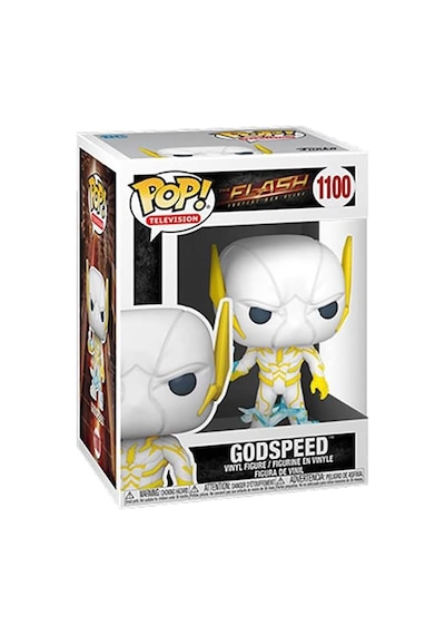 Funko Pop Pop Heroes: The Flash - Godspeed Collectible Vinyl Figure, Multicolor, Standard