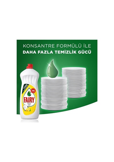 Fairy Sıvı Deterjan Limon 650 Ml X 2 Adet