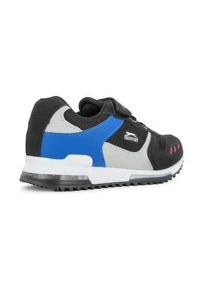 Slazenger EDMOND KTN Çocuk Cırt Cırtlı Siyah Sneaker