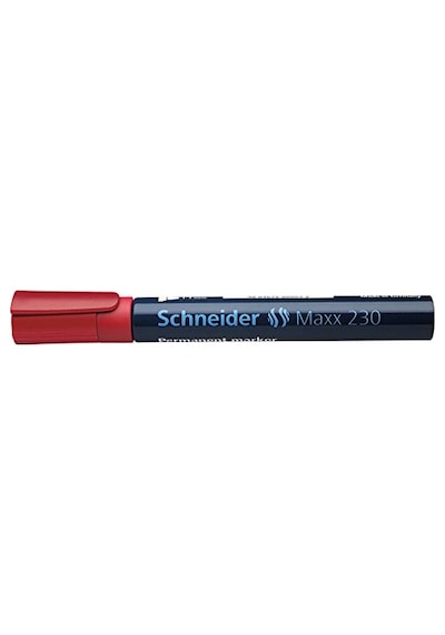 Alıcının Kalıcı Marker Maxx 133, Doldurulabilir, 1-3 Mm Kırmızı Genel