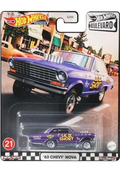 Hot Wheels Boulevard Premium Arabalar '63 Chevy Nova - Gjt68-  Gr