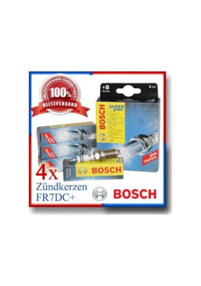 Ateşleme Bujisi Fr7dc+ 4 Adet Bosch 0242235912 0242235666 Renault Fluence 1.6 Lpg 16v Benzinli/lpg 110hp K4m 8200020796 - 7700500155