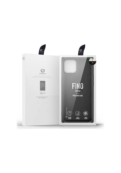 Dux Ducis Fino Serisi Apple Uyumlu iPhone 14 Premium Dokuma Silikon Kilif 561080488