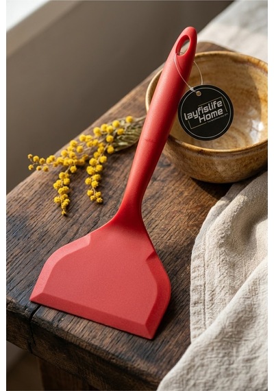 Geniş Silikon Spatula 25 Cm 12 Cm Geniş Yüzeyli Mutfak Spatulası Vsl-987 Kırmızı Kırmızı Geniş Silikon Spatula 25 Cm 12 Cm Geniş Yüzeyli Mutfak Spatulası Vsl-987 Kırmızı Kırmızı