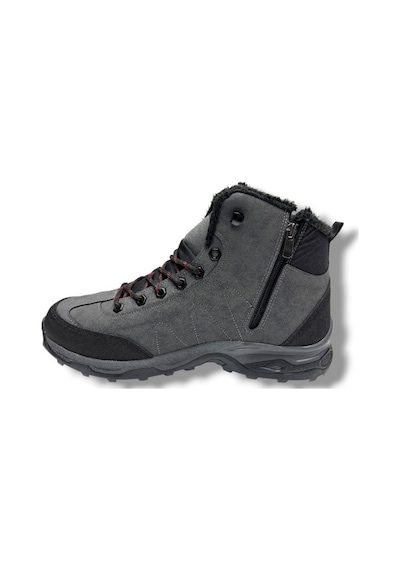Jagulep 4058-26 Anatomik İçi Kürklü Outdoor Erkek Bot Füme Siyah 45-47 Füme