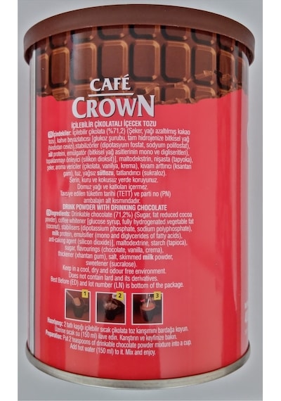 Cafe Crown Salep + Sıcak Çikolata Tadıyla Toz İçecek 2 x 400 G