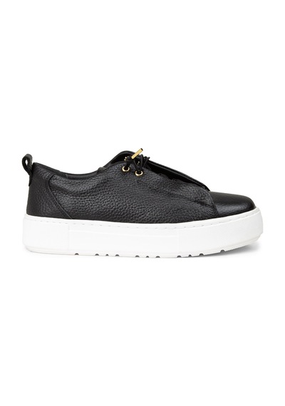 Deery Kadın Siyah Hakiki Deri Sneaker Ayakkabı - R2401zsyhc01 Siyah