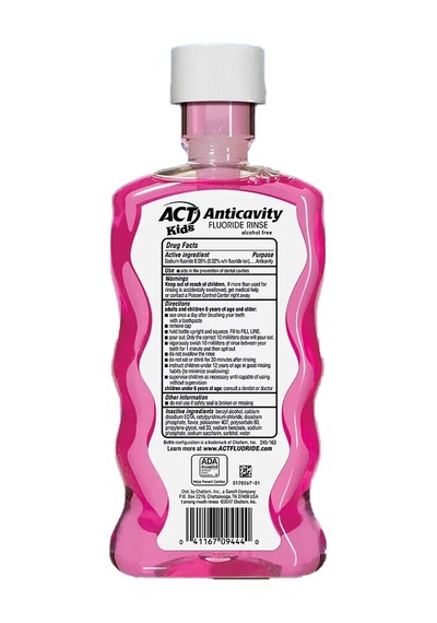 Act Kids Bubble Gum Çocuklar İçin Ağız Bakım Suyu 500 ML