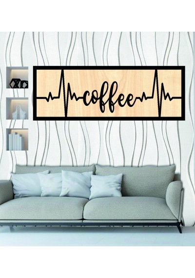 Coffee Kahve Ahşap Duvar tablo