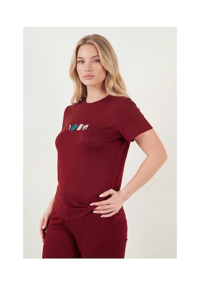 Lela Bayan Pijama Takımı 65770823 Bordo