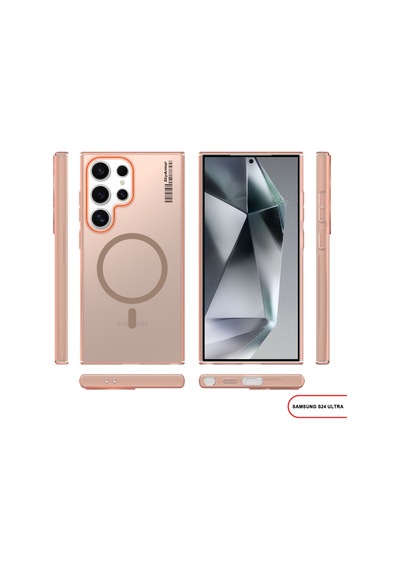 Samsung Galaxy S24 Ultra Uyumlu Mat Sert Klein Kılıf Çöl