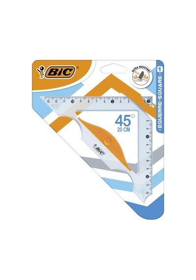 Bic Teknik Gönye 20cm 45 Derece 9926531