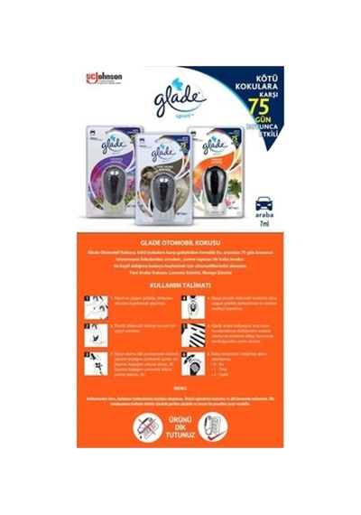 Sport Oto Kokusu Lavanta Esintisi 7 Ml X 2 Adet