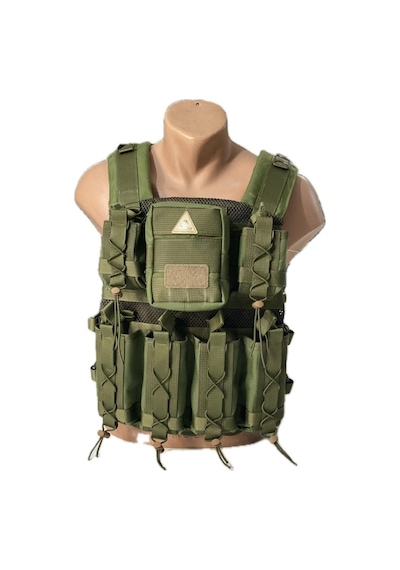 Sungu Askeri Shop Unisex Haki Hücum Yeleği Haki