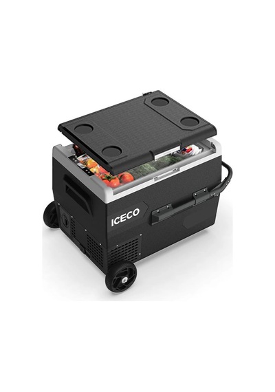 Iceco K65s 12/24volt 65lt Akülü/kablolu/ Kompresörlü Tekerlekli Outdoor Oto Buzdolabı/dondurucu Akü