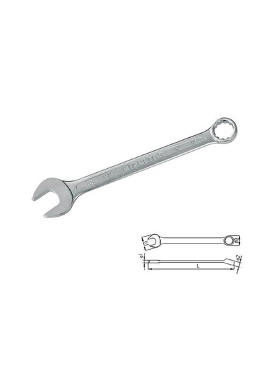 Mey İthalat İzeltaş 0320 Kombine Anahtar 12 Mm Kısa Boy Çok Renkli