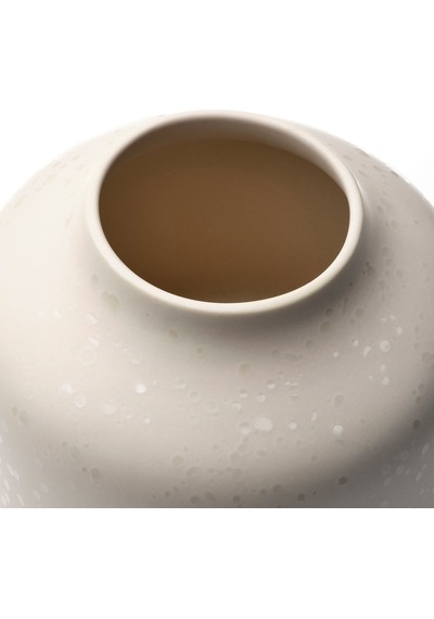 Ikea Blodbjörk Seramik Vazo 16 Cm Bej