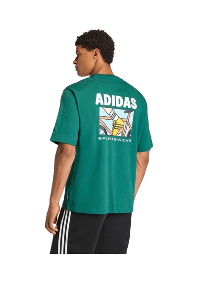 Ke4339-e Adidas M Anı Pop Bk T Erkek T-shirt Yeşil Ke4339-e Yeşil