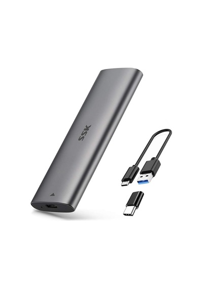 Ssk M.2 Nvme Ssd Kutusu - Alüminyum Usb 3.2 Gen 2 Type-c Harici Disk Kutusu 10gbps