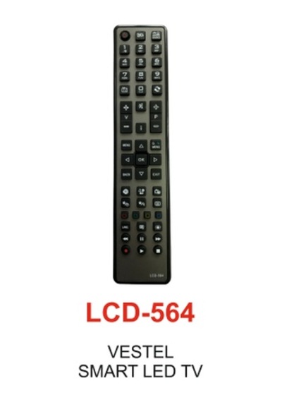 Vestel  Uyumlu Smart 3d Tv Kumandası - Lcd 564