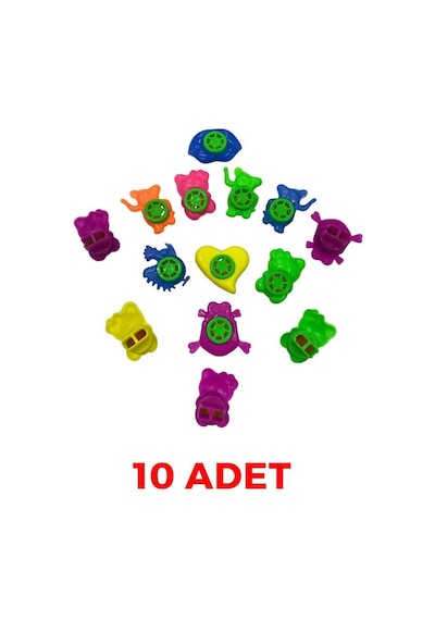 Dudak Düdük - Siren Düdük - Siren Sesi Düdük 10 Adet Nostaljik Oyuncak