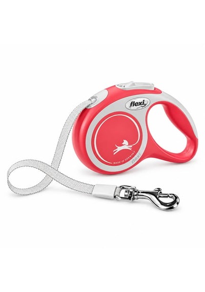 Flexi Comfort Plus Xs Açık Kırmızı Şerit Köpek Kayışı 3 M